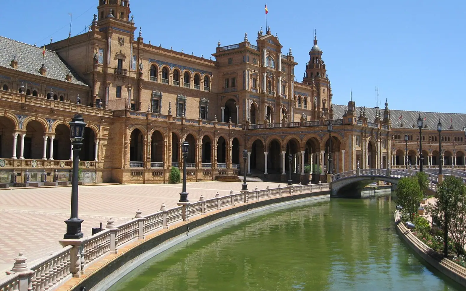 Plaza de espania, andalucia and seville
