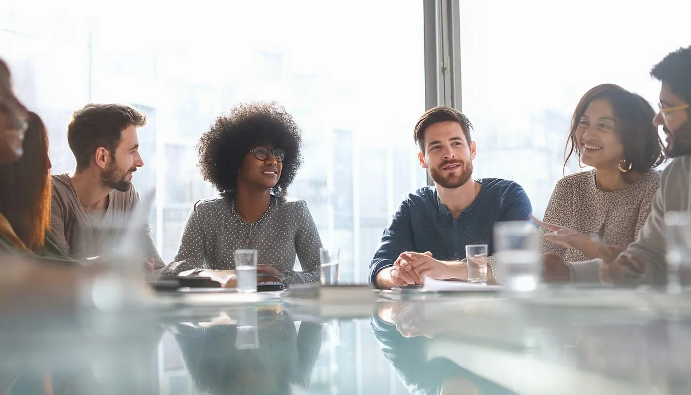 Team, collaboration and meeting